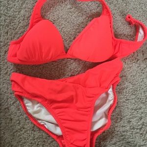 Pageant swimsuit size 4 orange